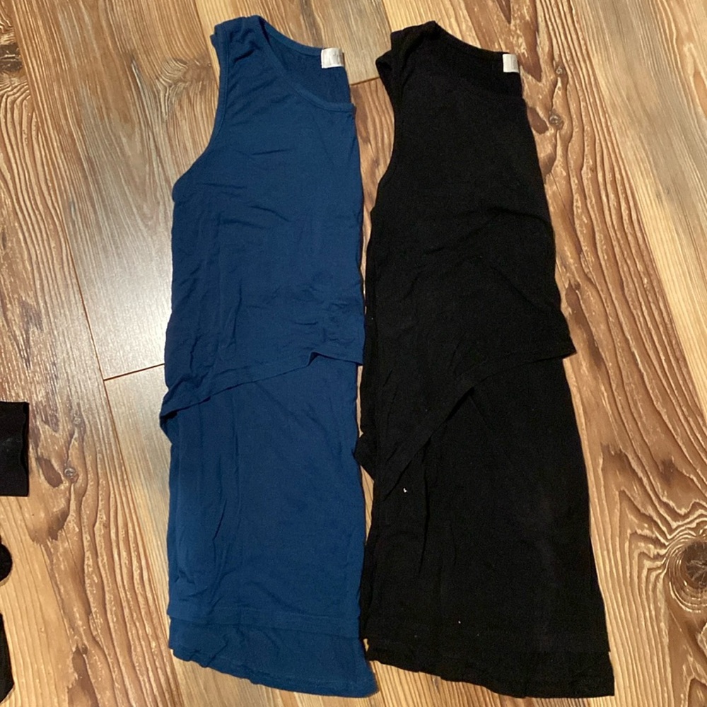 Latched mama lift up nursing tanks